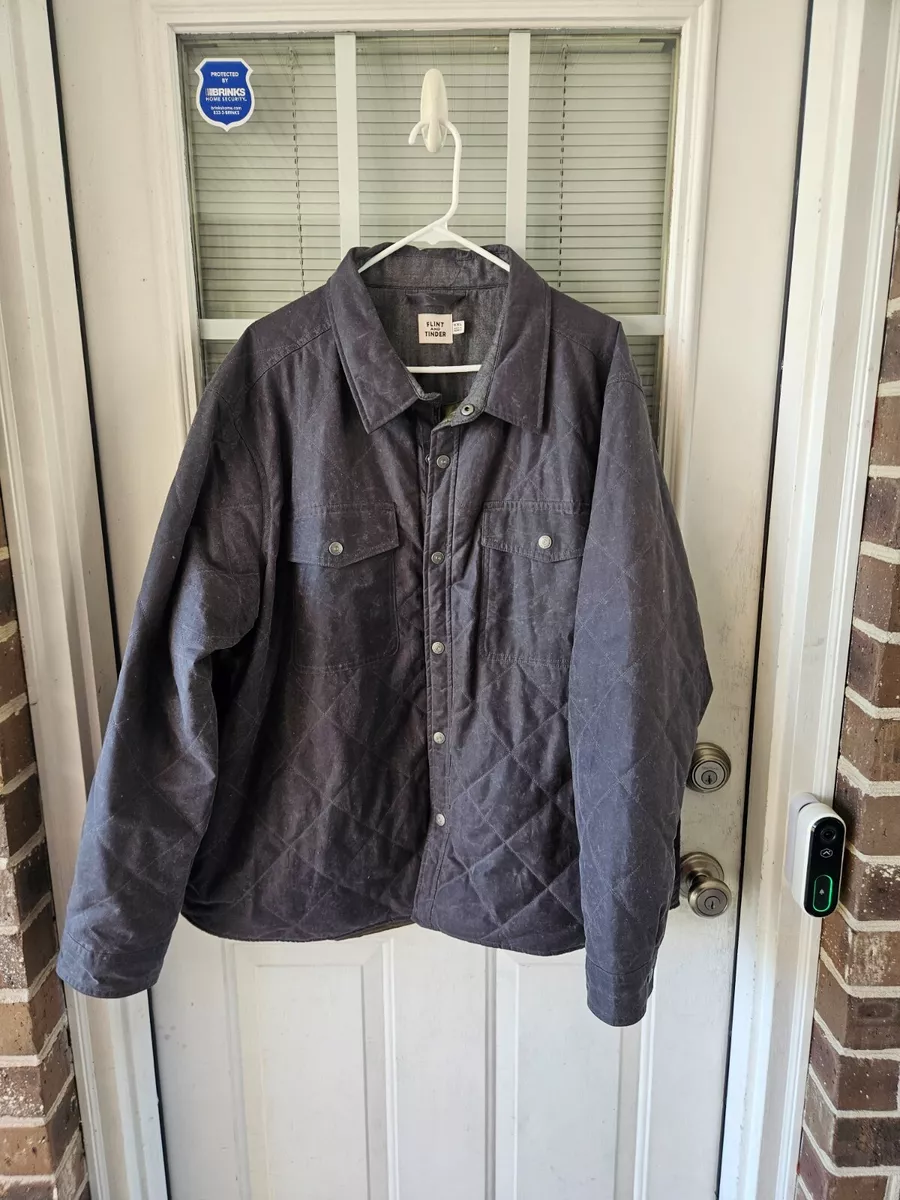 Waxed shirt jacket hotsell