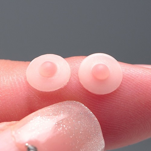 1:6 Nipple Stickers Breast Chest Patches Props For 12" Female PH TBL Figure Body - Picture 29 of 50