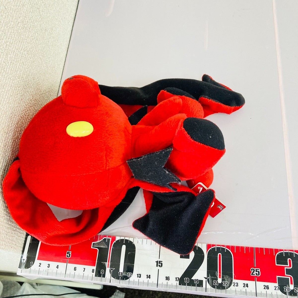 TAITO 汎用うさぎ 赤 黒 ハロウィン セット チャックスGP 汎用うさぎ 悪魔型ぬいぐるみマスコットタイトー