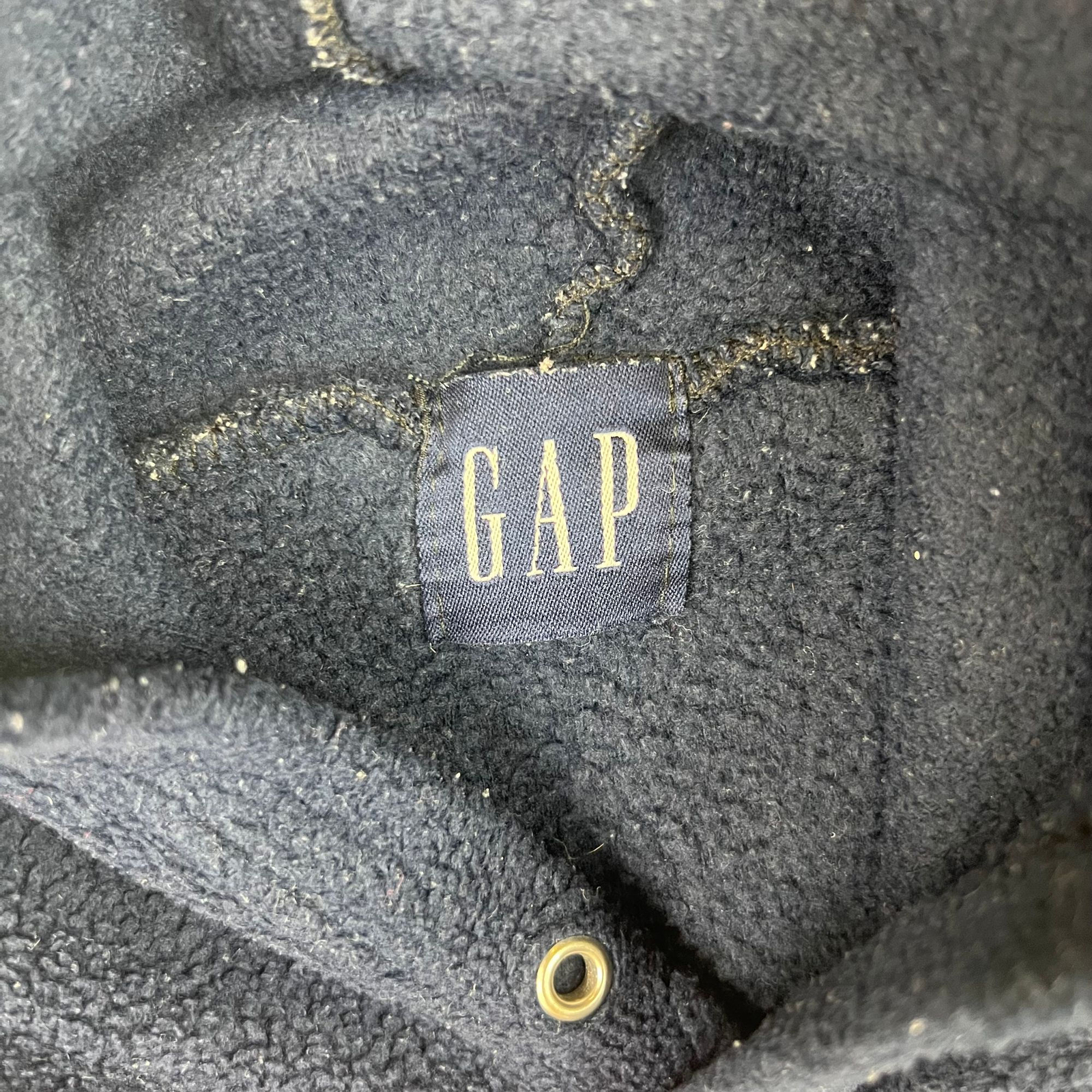 GAP Navy Blue Hoodie Sweatshirt Women's XXS image 5