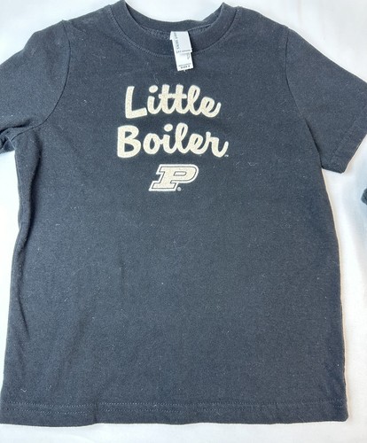 Kids 4 Purdue Boilermakers T-Shirts Long Sleeve & Short Sleeve- Lot 2 - Picture 3 of 6