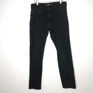 hollister mens black jeans