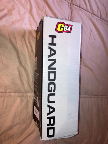 C84 CIRCUIT P4 HAND-GUARD SUPERMOTO Motocross (Black/Blue) NEW - Picture 5 of 5