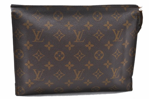 Auth Louis Vuitton Monogram Poche Toilette 26 Cosmetics Pouch Old Model LV  C5187 | eBay