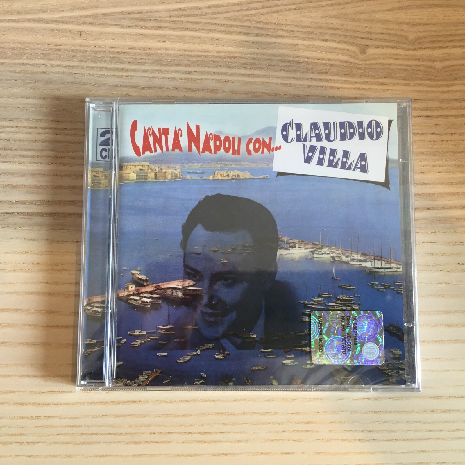 Claudio Villa _ Canta Napoli con ... _ 2 X CD Album PROMO _ 2010 SIGILLATO