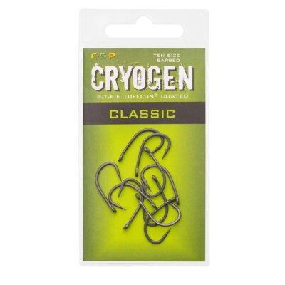 E.S.P. Cryogen Karpfenhaken (Muster & Größen)