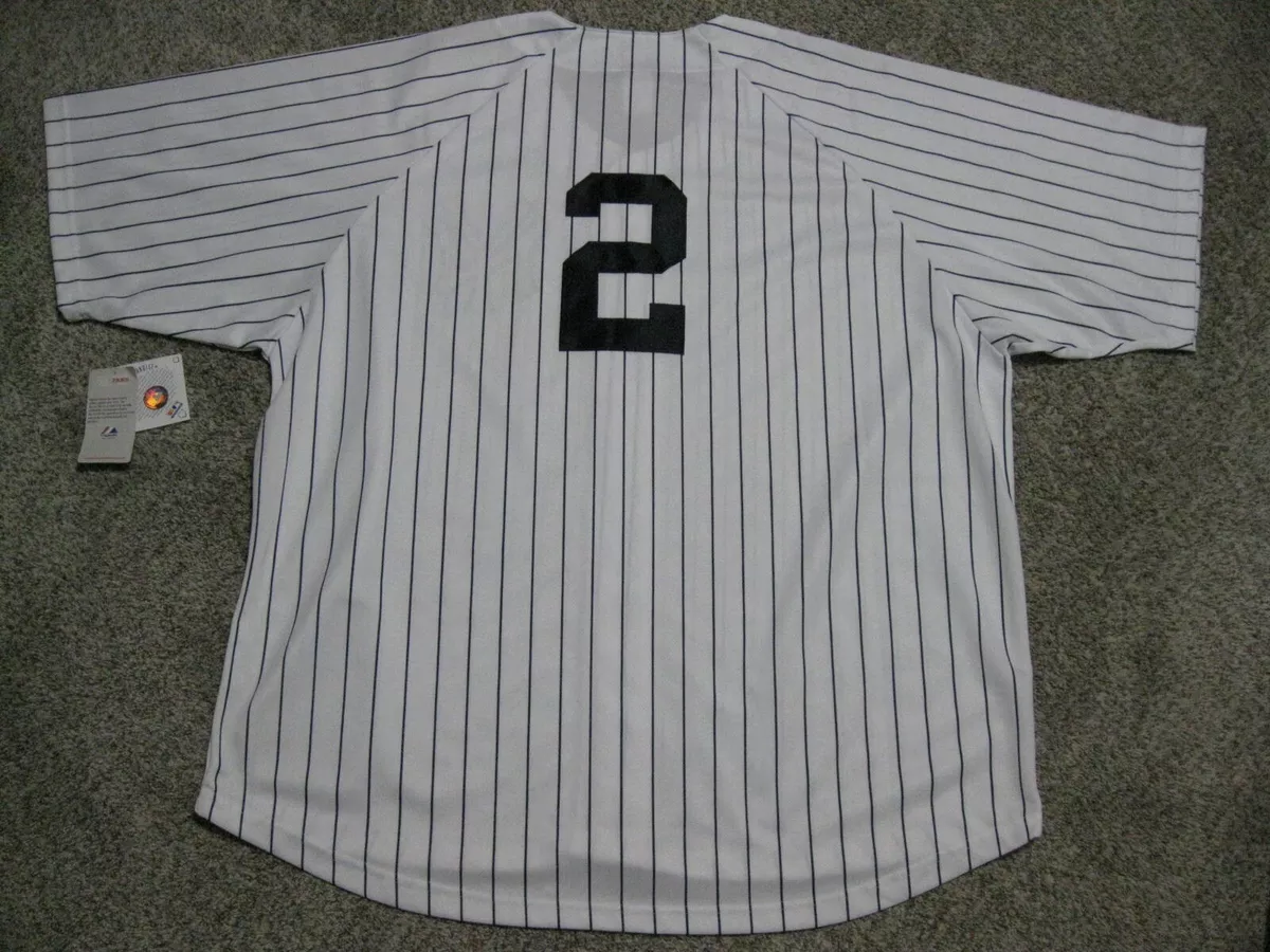 Men's Derek Jeter White New York Yankees Big & Tall Replica Player