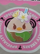 2023 Disney Mystery Pin Munchlings Series 2 Daisy Duck Coconut Water Drink