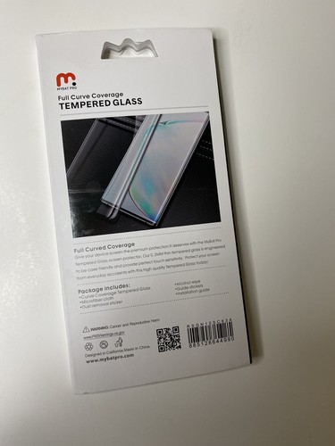 Tempered Glass LCD Screen Protector Film Cover For Galaxy Note 10 - Picture 2 of 2