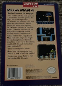 Mega Man 4 Nintendo NES