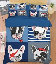3D Law Dog 10 Bed Pillowcases Quilt Duvet Single Queen King US Lemon