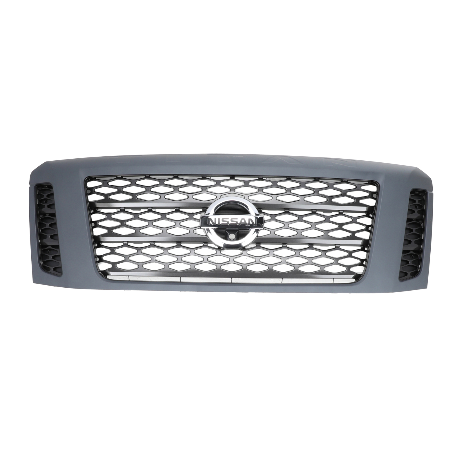 Conjunto de parrilla delantera cromada para Nissan TITAN 2017-2019 P/N 62310-EZC1E