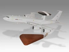 Boeing E-3D Sentry AWACS RAF Desk Wood Airplane New Model Small Scale 1/130