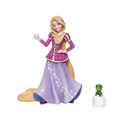 【箱あり・未使用】ディズニー クチュールデフォース Rapunzel フィギュア Enesco Disney Rapunzel Showcase Couture De Force Christmas Holiday