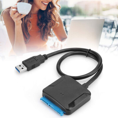 USB 3.0 auf zu SATA Adapter Kabel für 2.5 3.5'' Zoll HDD SSD Festplatte Konverter