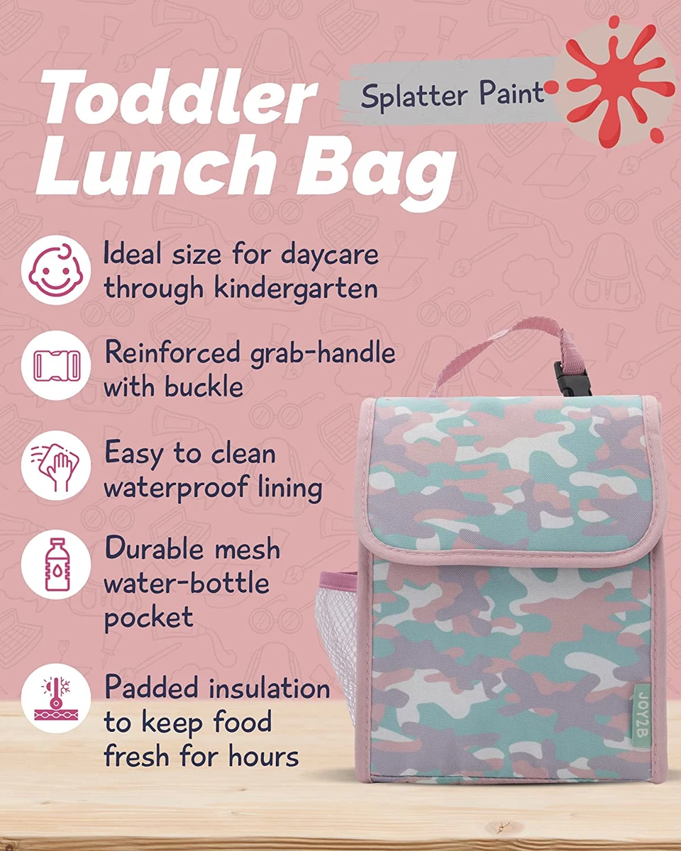 Kids lunch bag 2024 with bottle holder