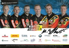 Original unterschriebene Autogrammkarte MARTIN GROTHKOPP Olympiasieger 2018 4er