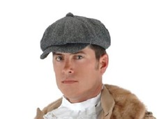 SteamPunk Cosplay Driver Herringbone Hat / Cap, NEW UNUSED