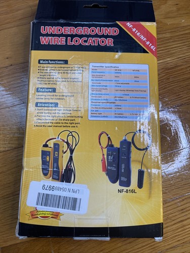NF-816 Wire LAN Cable Tester Underground Cables Tracker Testing Wire Locator ... - Picture 3 of 8