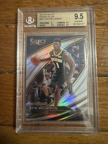 Zion Williamson [Silver Prizm] #297 2019 Panini Select card