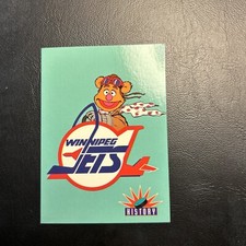 Jb6d 1994 Jim Henson’s Muppets Take The Ice #78 Winnipeg Jets Fozzie Bear