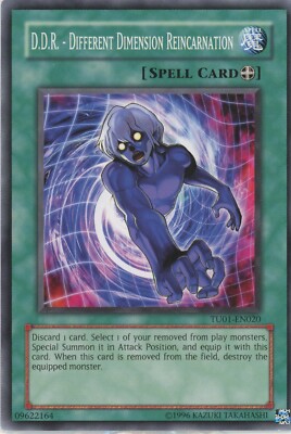 Yugioh D.D.R.-Different Dimension Reincarnation TU01-DE020 Common NM
