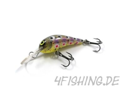 Der BOMBIC 4 von MONARCH DOK - ein handgefertigter Forellenkiller in BROWN TROUT
