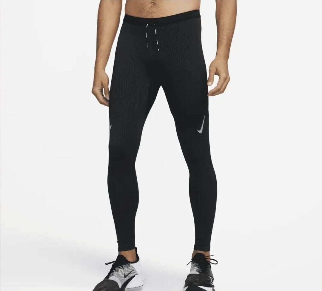 NIKE DRI-FIT ADV AEROSWIFT MENS RACING RUNNING TIGHTS SIZE XL (DM4613 011)