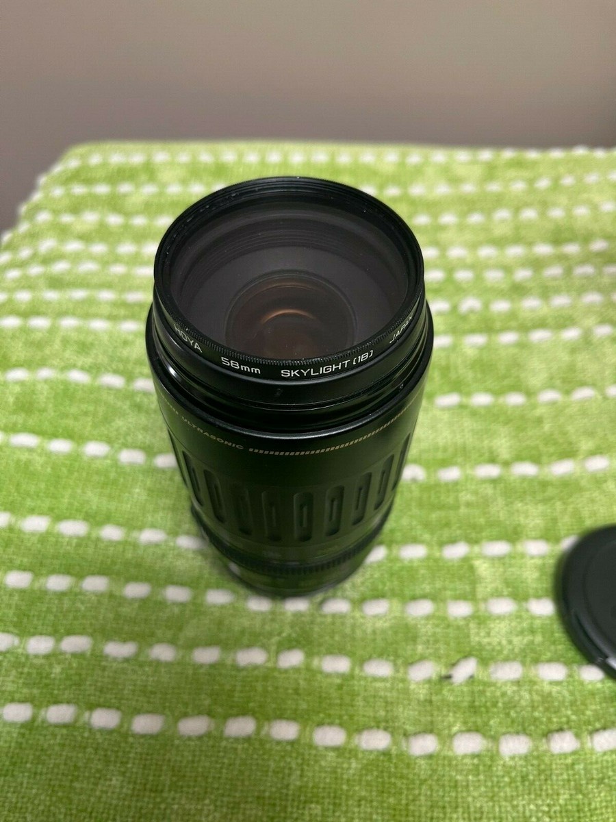 Canon EF100-300mm f/4.5-5.6 Ultrasonic Zoom Lens w/ 58mm Skylight