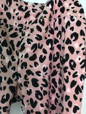 Biker Shorts Pink Leopard Pocket U Pick 
