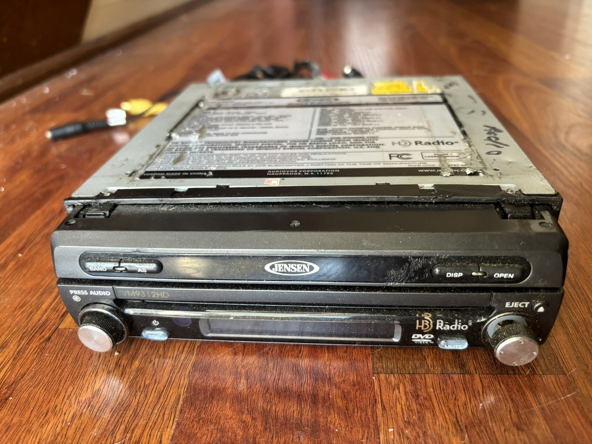 JENSEN VM9312 SAT READY DVD, MP3, WMA, SAT RECEIVER for Hyundai