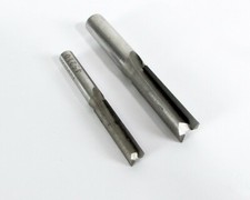 Lot of (2) Carbide Tipped Straight Plunge Router Bit