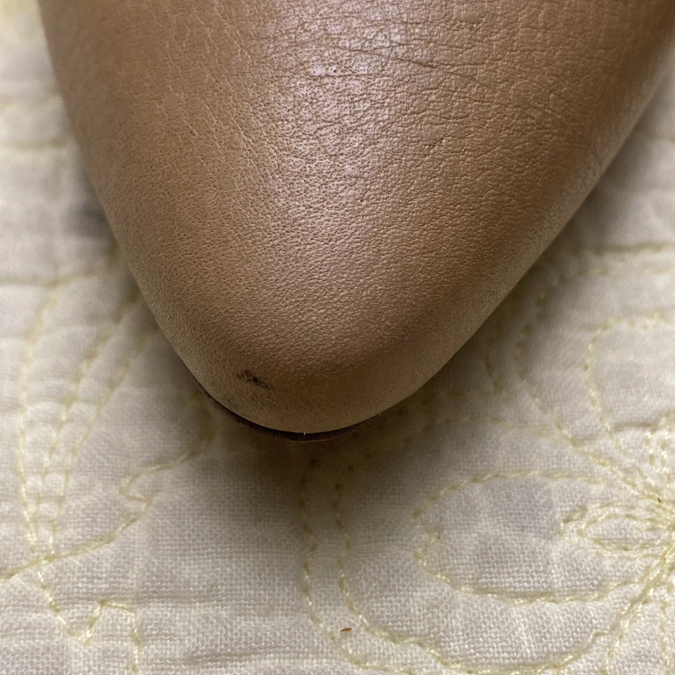 Zapatos de salón para mujer Banana Republic Madison de cuero tostado talla 8-1/2M Foto 3 de 4