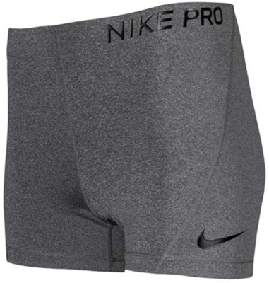NEW! NIKE [XS] Women's Pro 3'' Yoga/Volleyball Shorts-Carbon Heather AT4555-071