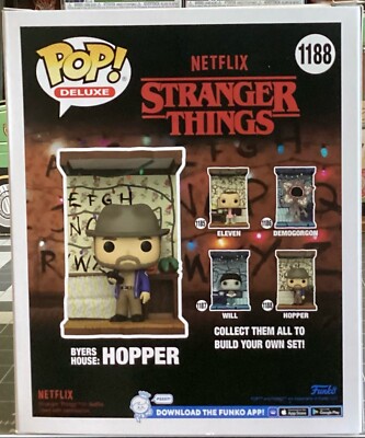 Stranger Things Hopper ファンコ ポップ1188 Funko Pop! Stranger Things Byers House: Hopper #1188 Amazon