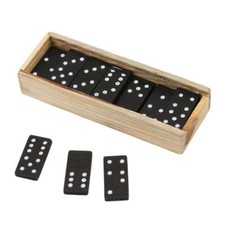 28 Piezas/Juego Juegos de Mesa de Dominó de Madera Viaje Divertido Juego de Mesa Juguetes de Dominó Niño Niño