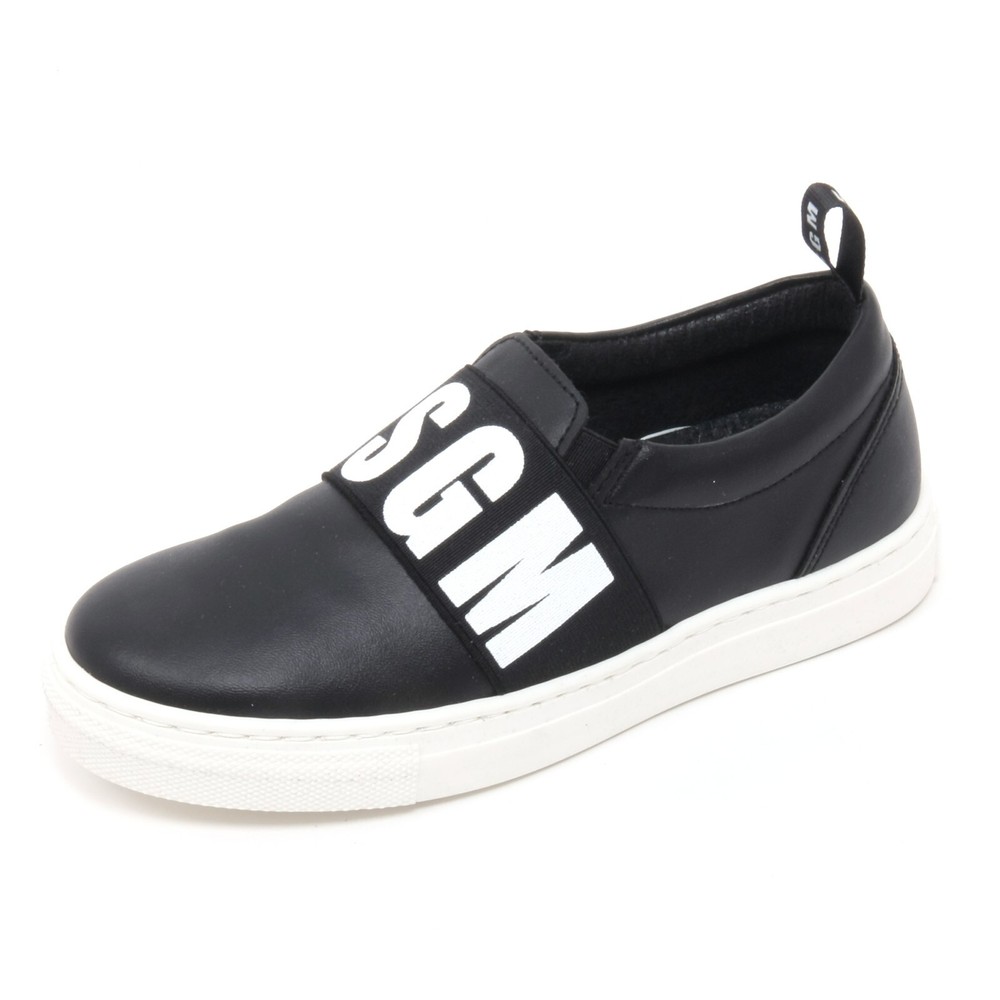 MSG B6214 Black Kids Sneakers with Brief On Design
