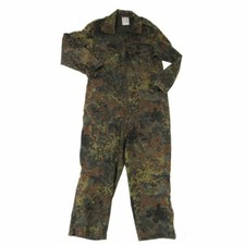 Bundeswehr BW Panzerkombi Kombi Overall flecktarn gebraucht Orginal Gr. S - XXL