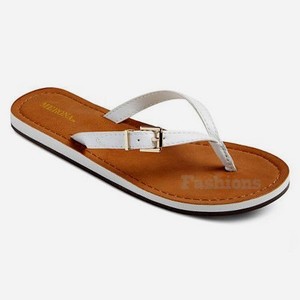 Womens Merona Jinny White Flip Flop Sandals Sz 6 NWOB C386 | eBay