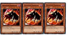 Yugioh- 3X Phantom Magician - Common - 1st Edition - GENF-EN092 - Near Mint