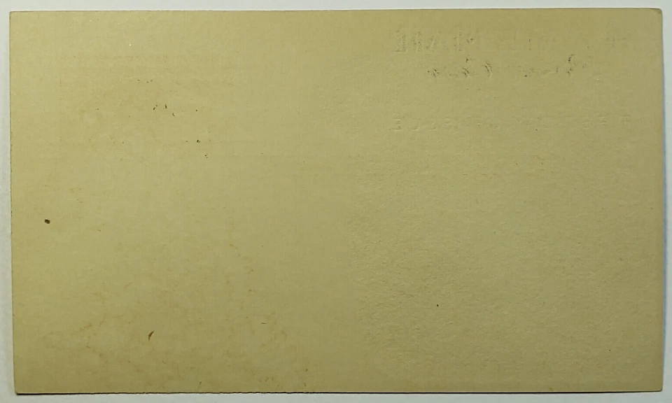 1949 #UXC1 FDC Bell X1 Rocket Plane 4c Red Eagle in Flight Airmail Postal Card - Image 2 of 2