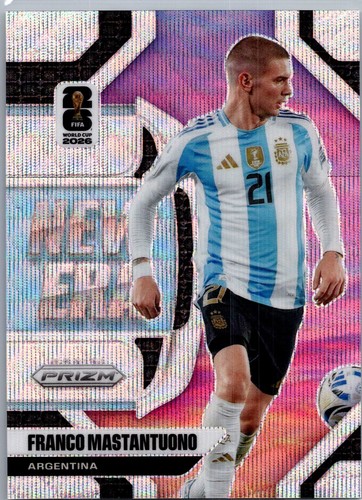 2026 Panini Prizm FIFA World Cup #24 Franco Mastantuono New Era Wave Prizms