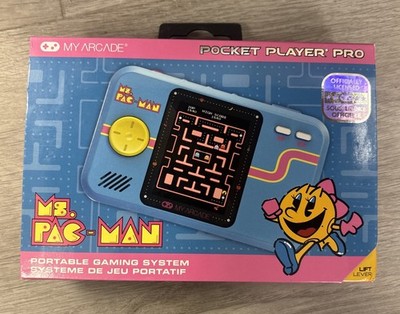 Ms. Pac-Man Pocket Player Pro: Retro Games, Portable Games, 2.75'' Color Display