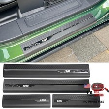 Door Sill Guard Protector for Ford Bronco 2026 2025-2021 ABS Plastic