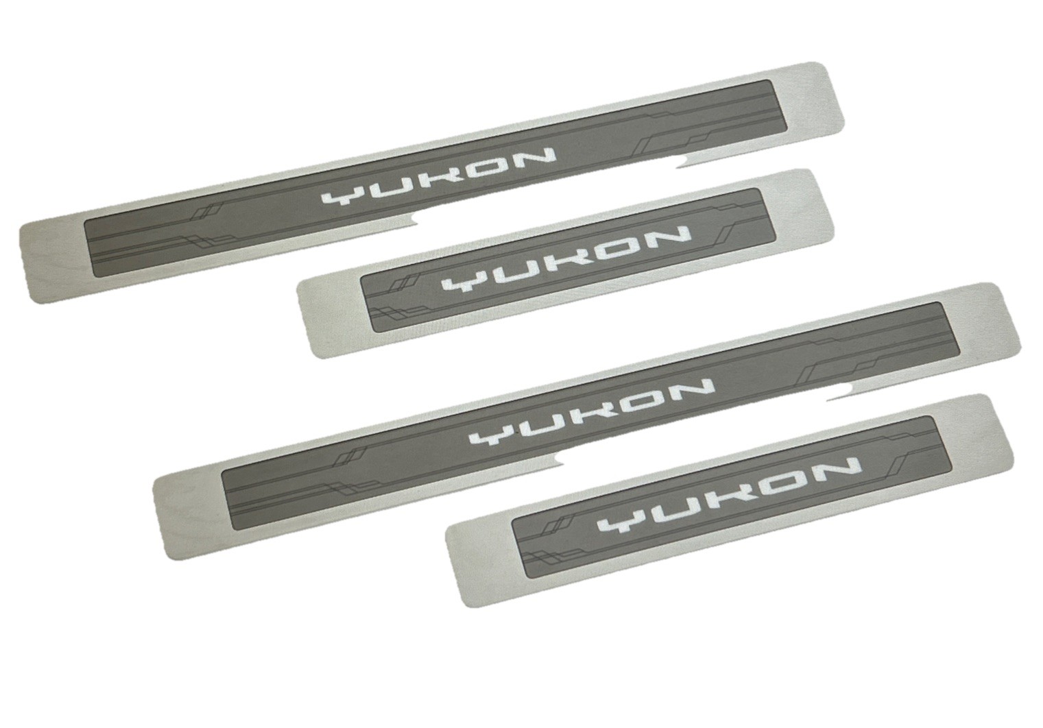 Genuine GM 2021-2026 GMC Yukon Front Rear Illuminated Door Sill Plates 84667516 - second product detail image