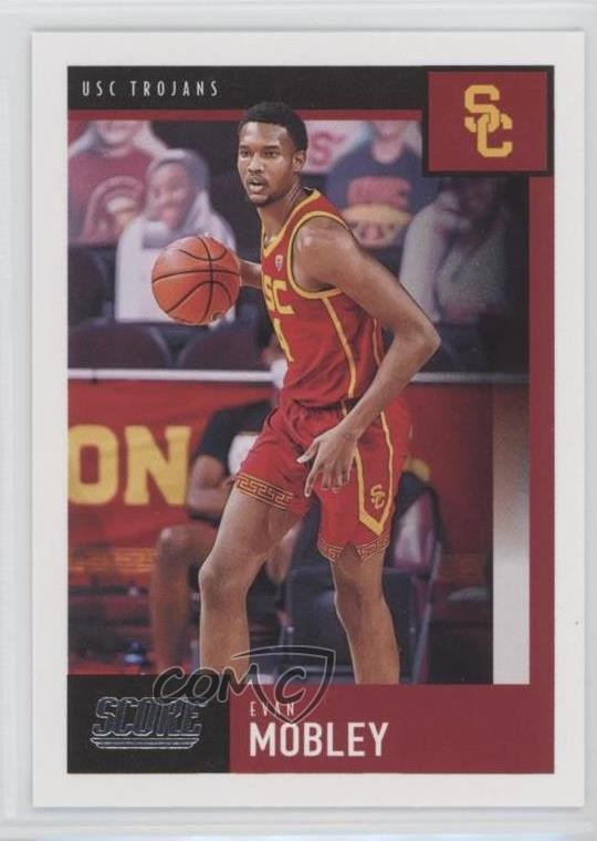 2021-22 Panini Chronicles Draft Picks Score Evan Mobley #386 1b8