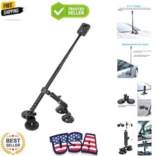 Car Mount Kit for Insta360 DJI OSMO 360 Camera, 4in1 Suction Cups Magnetic Mo...