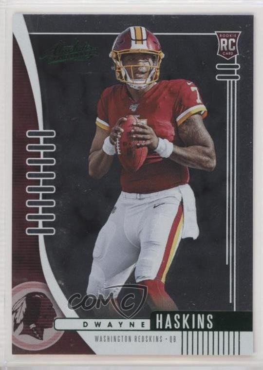 2019 Panini Absolute Rookie Green Dwayne Haskins #116 Rookie RC 0y59