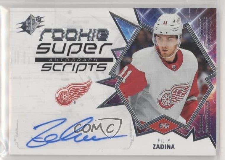 Filip Zadina #RSS-FZ 2019-20 SPx Hockey Rookie Superscripts