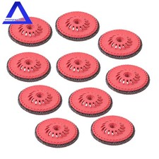 60 Grits 4-1/2"&times;7/8'' Type 29 Ceramic Grinding Wheel Flap Sanding Discs 10Pack